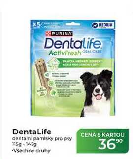 DentaLife dentalni pamlsky pro psy 115g-142g