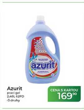 Azurit prací gel 2,48L 62PD