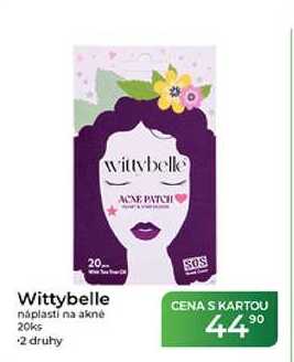Wittybelle náplasti na akné 20ks