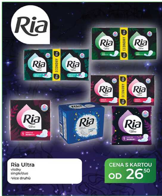 Ria Ultra vložky single/duo Tamda Foods