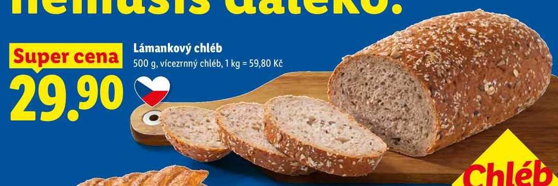 Lámankový chléb, 500 g