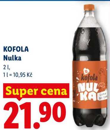 KOFOLA Nulka, 2 l