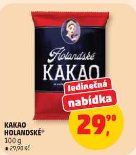 KAKAO HOLANDSKÉ, 100 g