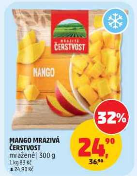 MANGO MRAZIVÁ ČERSTVOST mražené, 300 g