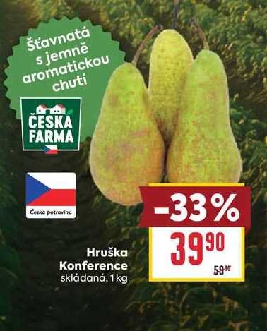 Hruška Konference skládaná, 1 kg