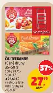 TEEKANNE různé druhy, 35-50 g