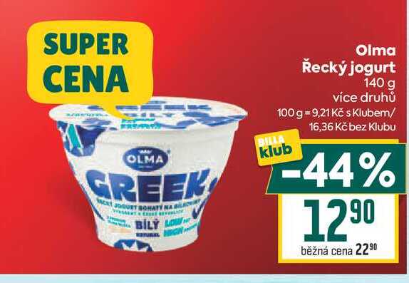 Olma Řecký jogurt 140 g