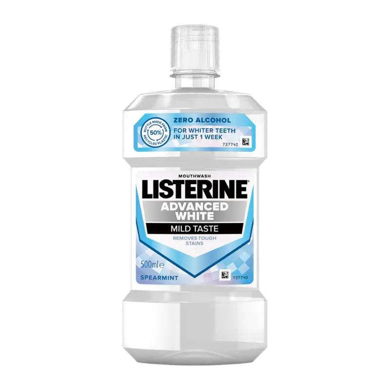 Listerine Ústní voda Advanced White Mild Taste, 500 ml ROSSMANN