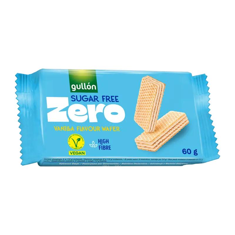 Gullón Oplatky plněné krémem Zero Vanilla Wafer, 60 g