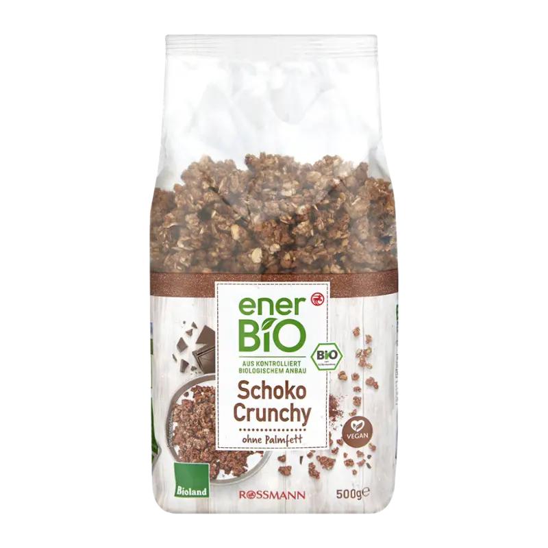 enerBiO Křupavé müsli s čokoládou, 500 g