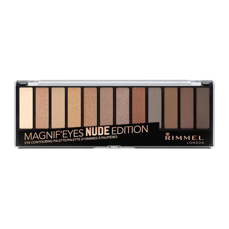 Rimmel Paletka očních stínů Magnif'Eyes 001 Nude Edition, 1 ks ROSSMANN