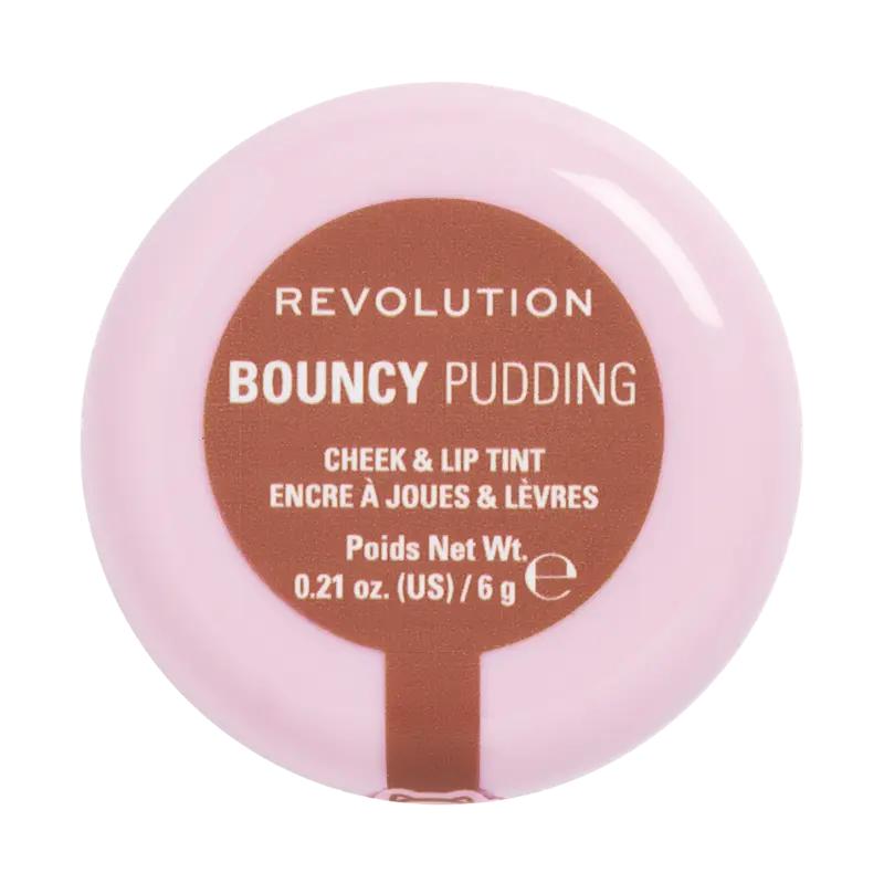 Makeup Revolution Barva na tváře a rty Bouncy, 1 ks