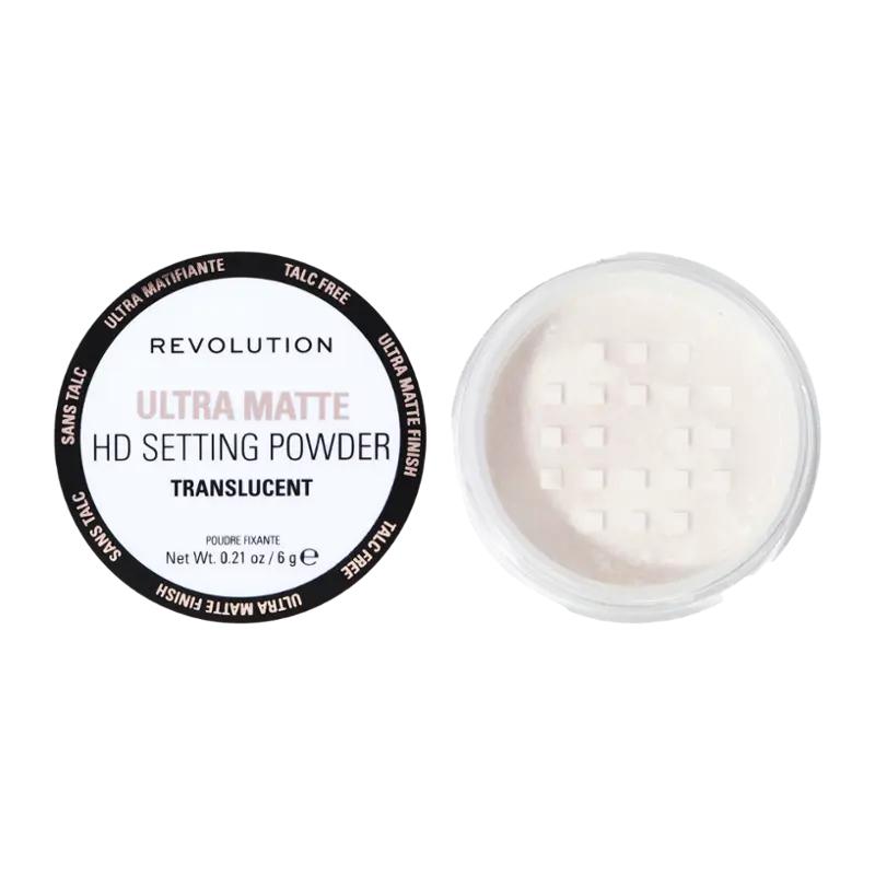 Makeup Revolution Pudr Ultra Matte HD Setting, 1 ks ROSSMANN