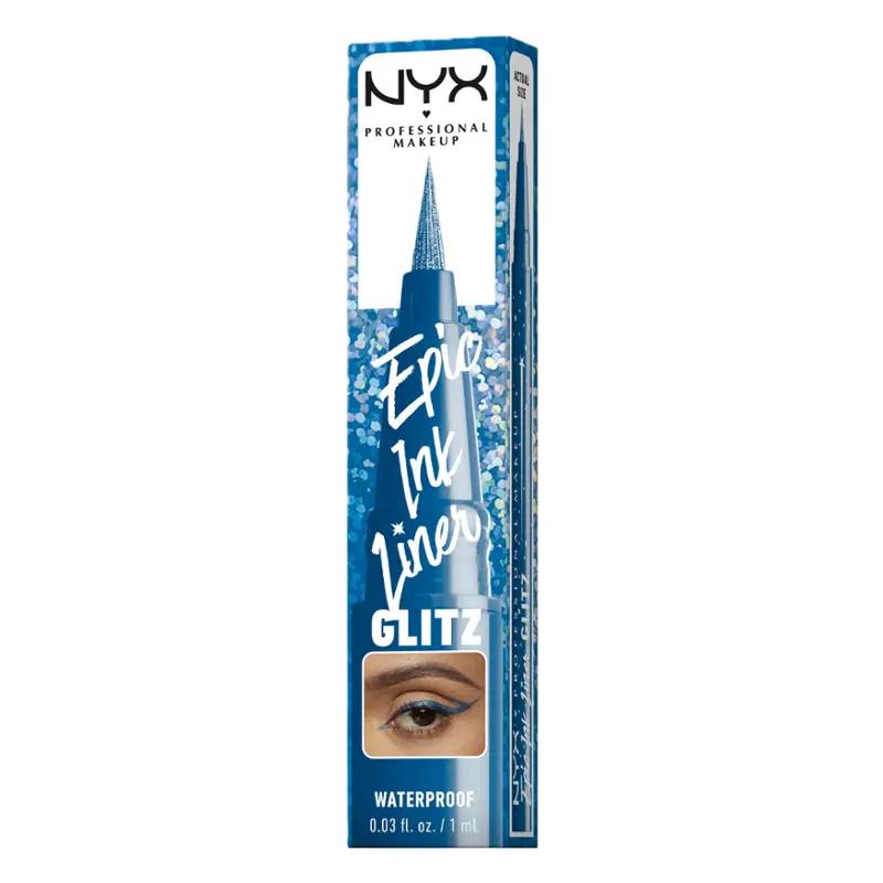 NYX Professional Makeup Oční linky Epic Ink Liner Glitz, 1 ks
