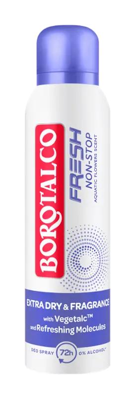 Borotalco Antiperspirant sprej Fresh Non-Stop Aquatic Flowers, 150 ml ROSSMANN