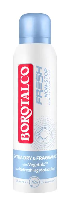 Borotalco Antiperspirant sprej Fresh Non-Stop Powder Fresh, 150 ml ROSSMANN