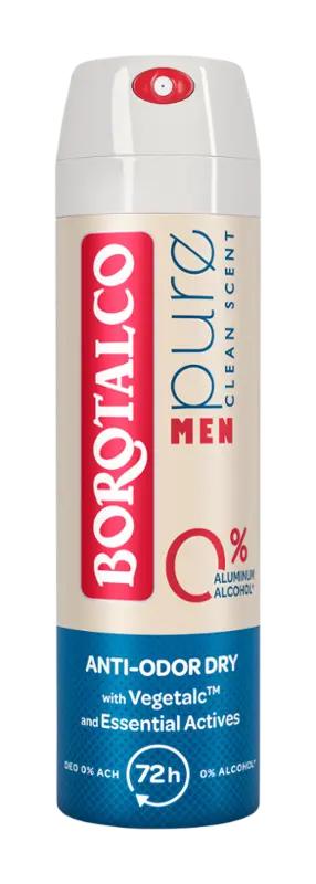 Borotalco Deodorant sprej pro muže Pure Clean Scent, 150 ml ROSSMANN