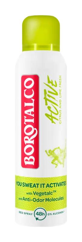 Borotalco Deodorant sprej Active Citrus and Lime Fresh, 150 ml ROSSMANN