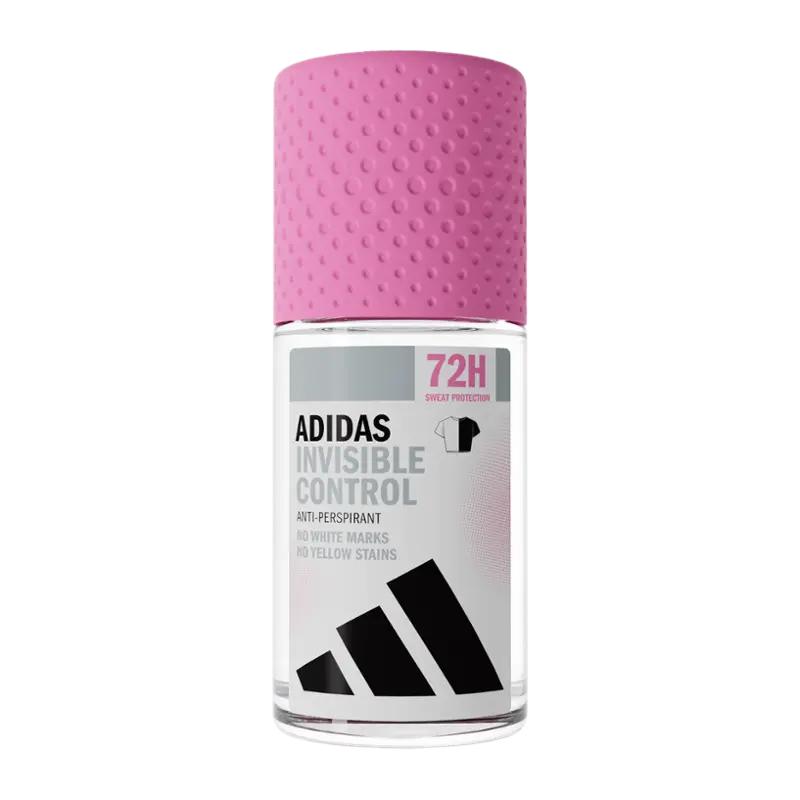 Adidas Antiperspirant roll-on pro ženy Invisible Control, 50 ml ROSSMANN