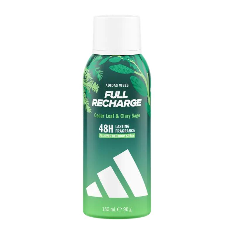 Adidas Deodorant sprej pro muže Full Recharge, 150 ml ROSSMANN