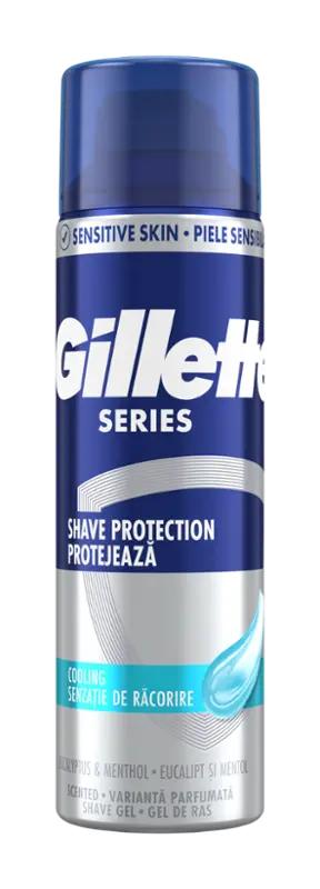 Gillette Gel na holení Series Sensitive Cool, 200 ml ROSSMANN