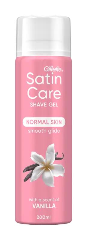 Gillette Gel na holení Satin Care with Olay Dry Skin Vanilla, 200 ml ROSSMANN