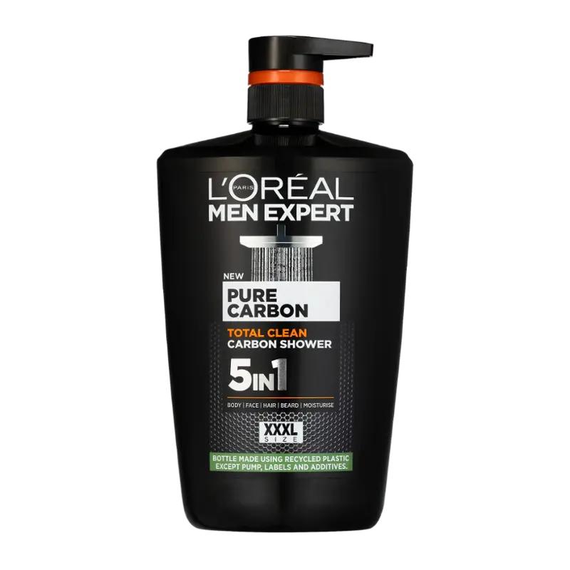 L'Oréal Men Sprchový gel Pure Carbon 5v1, 1 l ROSSMANN