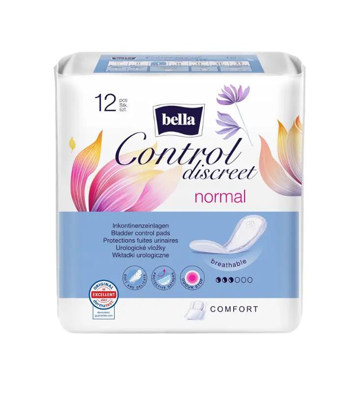 Bella Inkontinenční vložky Control Discreet Normal, 12 ks ROSSMANN