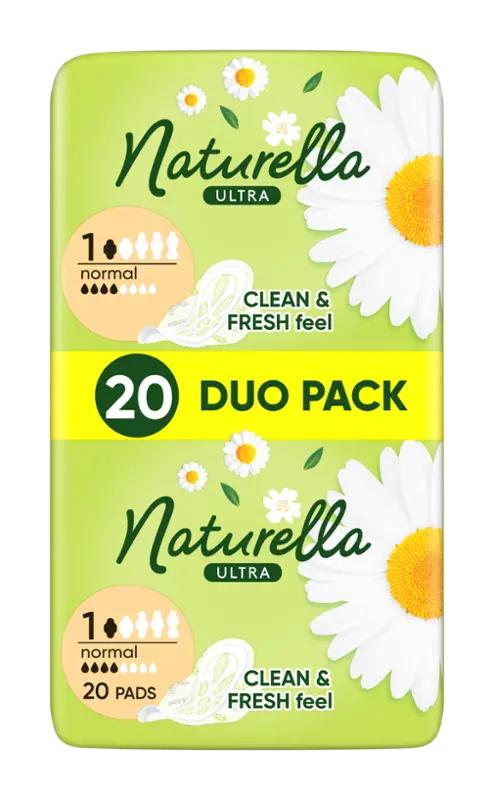 Naturella Hygienické vložky Ultra Normal s křidélky vel. 1, 20 ks ROSSMANN