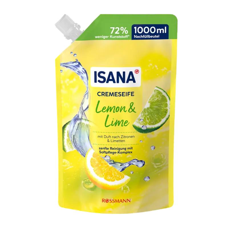 ISANA Krémové tekuté mýdlo Lemon & Lime náhradní náplň, 
34.90 Kč