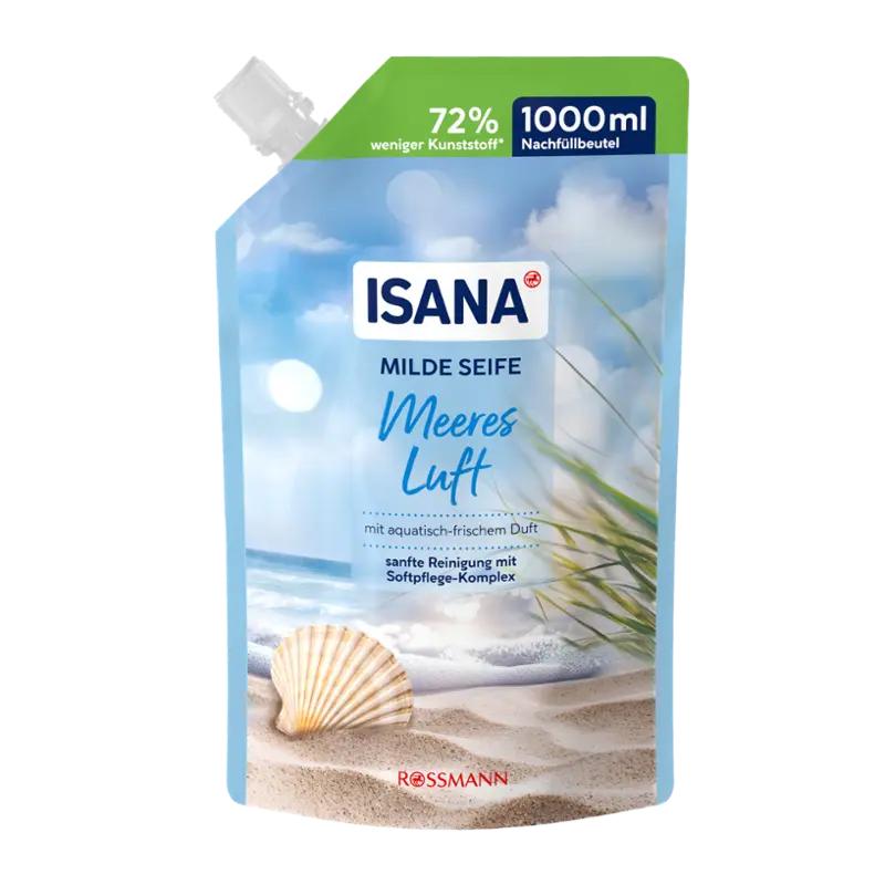 ISANA Tekuté mýdlo Mořský vánek náhradní náplň, 
34.90 Kč ROSSMANN