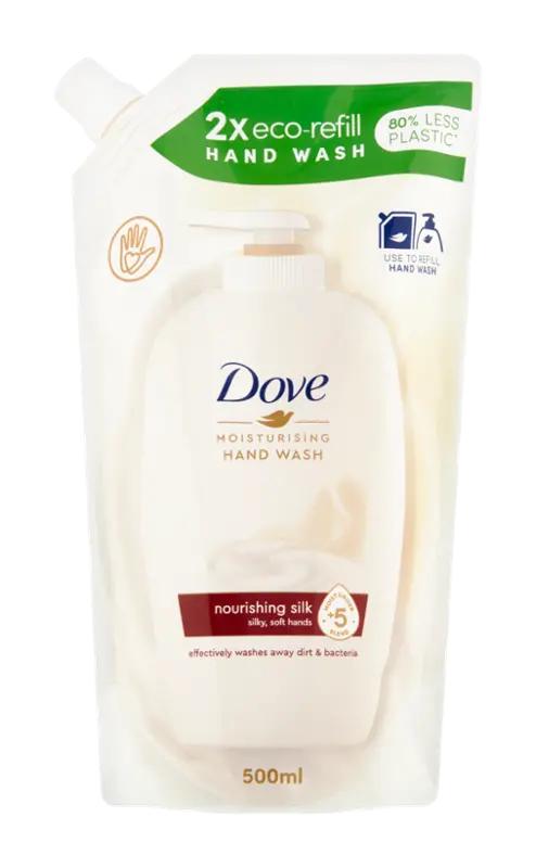 Dove Tekuté mýdlo Nourishing silk náhradní náplň, 500 ml ROSSMANN