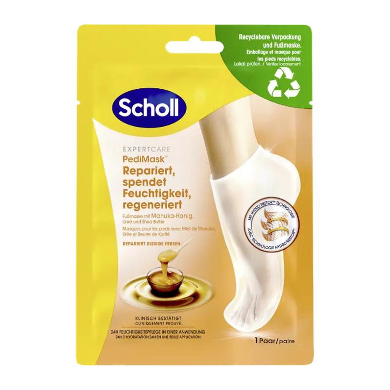 Scholl Maska na nohy Med a mandle, 1 ks ROSSMANN
