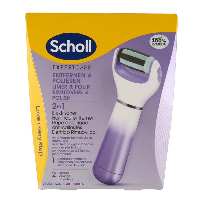 Scholl Elektrický pilník na chodidla Expert Care 2v1, 1 ks ROSSMANN