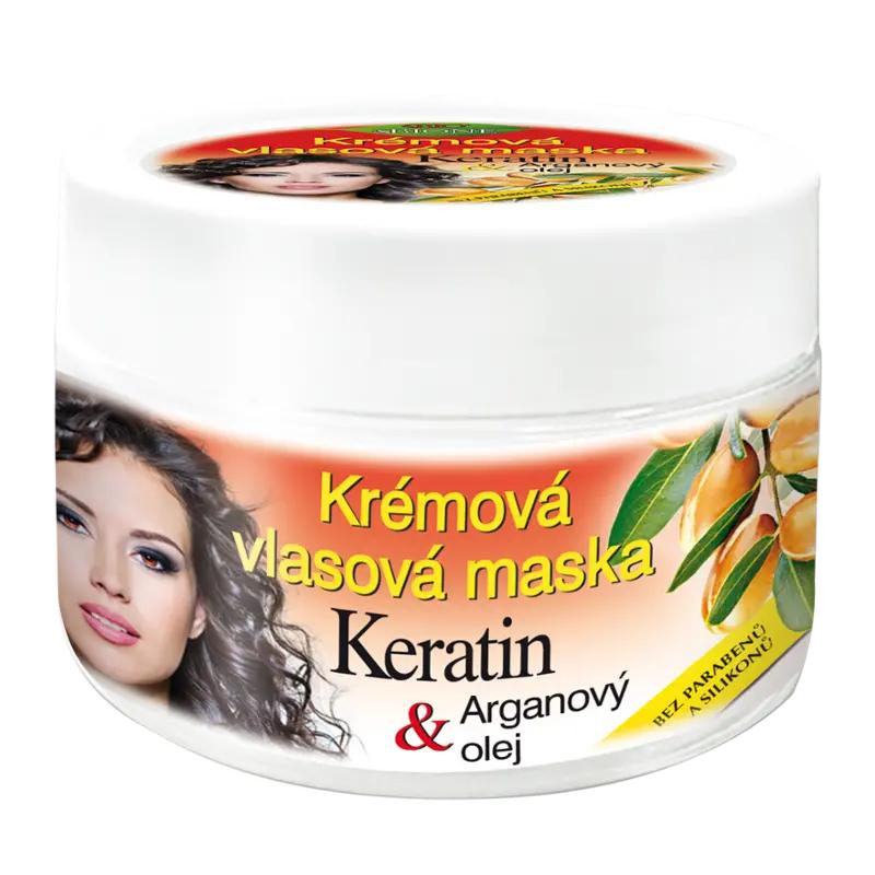 Bio Bione Maska na vlasy Arganový olej a Keratin, 260 ml ROSSMANN
