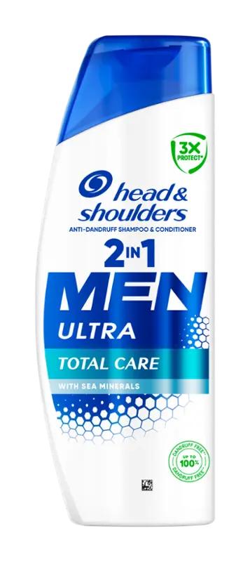 Head & Shoulders Šampon proti lupům Men Ultra Total Care 2v1, 330 ml
