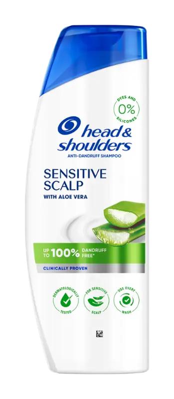 Head & Shoulders Šampon proti lupům pro citlivou pokožku Sensitive Scalp, 400 ml