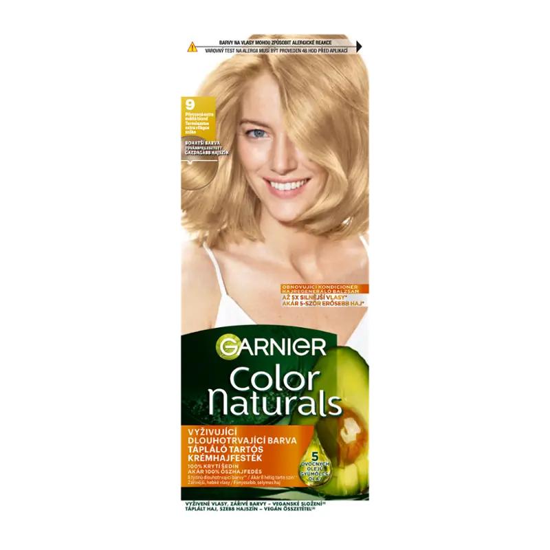 Garnier Barva na vlasy Color Naturals 9 přirozená extra světlá blond, 1 ks ROSSMANN