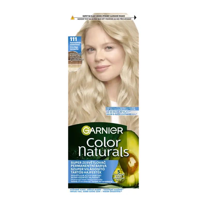 Garnier Barva na vlasy Color Naturals 111 superzesvětlující popelavá blond, 1 ks ROSSMANN