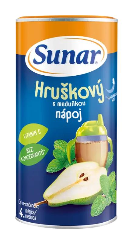 Sunar Rozpustný nápoj hruškový s meduňkou, 200 g ROSSMANN