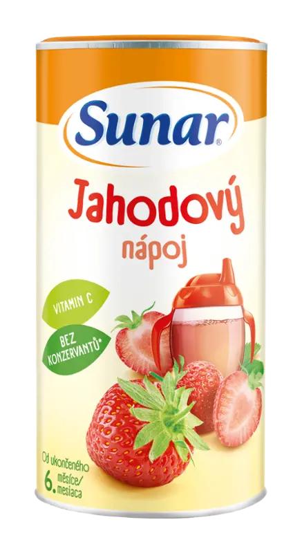 Sunar Rozpustný nápoj jahodový, 200 g ROSSMANN