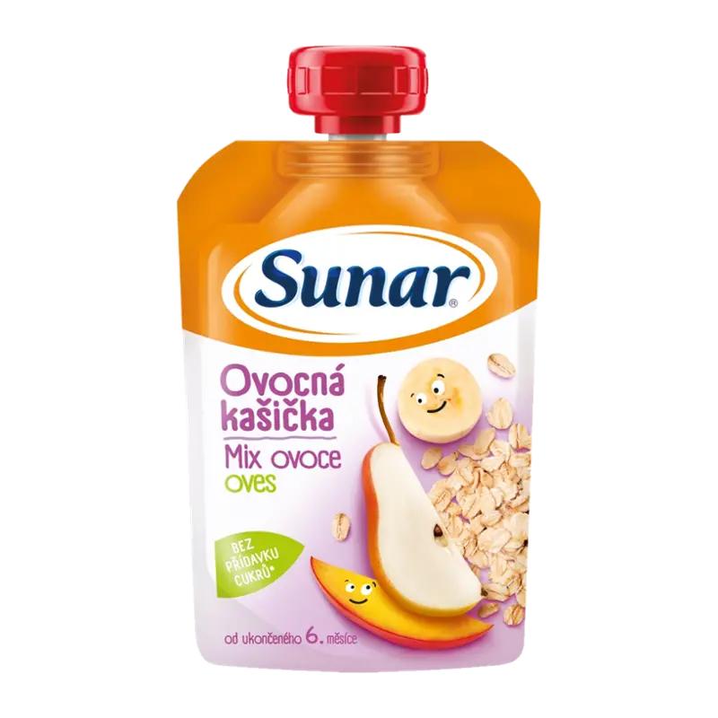Sunar Ovocná kašička s cereáliemi mix ovoce, 120 g ROSSMANN