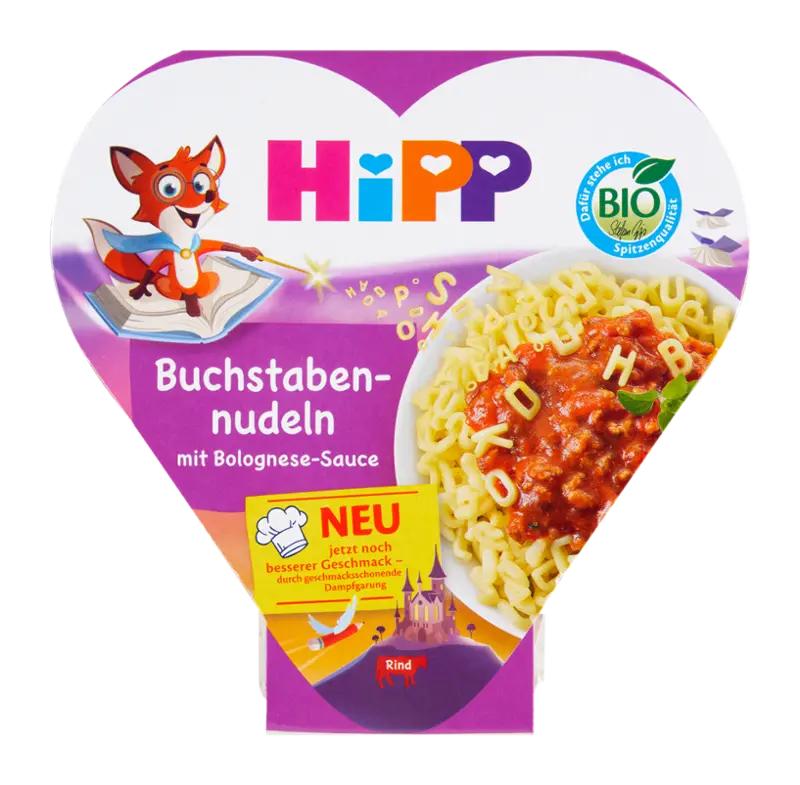 HiPP BIO písmenkové těstoviny s boloňskou omáčkou, 250 g ROSSMANN