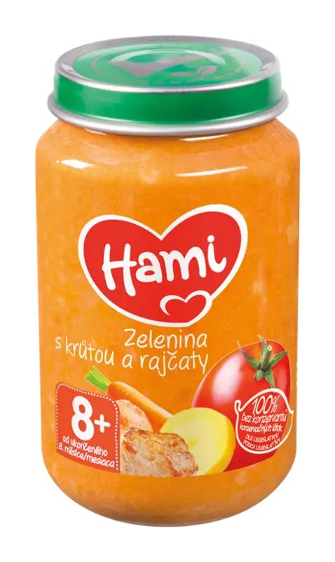 Hami Zelenina s krůtou a rajčaty, 200 g ROSSMANN