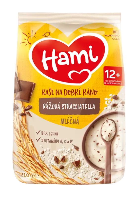Hami Mléčná rýžová kaše na dobré ráno stracciatella, 210 g ROSSMANN
