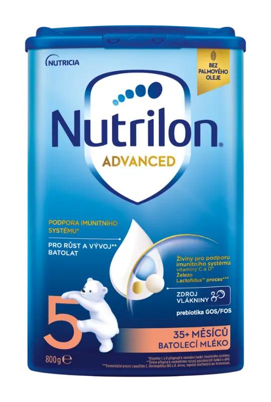 Nutrilon Batolecí mléko Advanced 5, 35m+, 800 g ROSSMANN