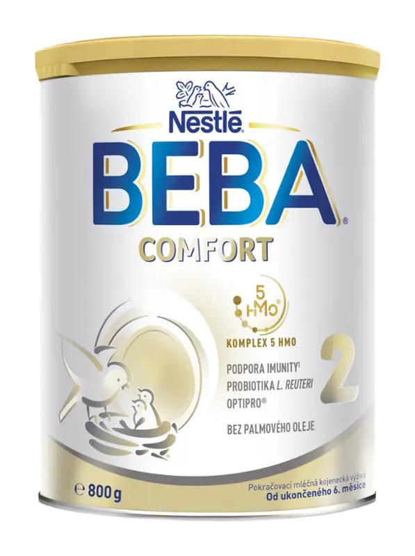 BEBA Pokračovací kojenecké mléko COMFORT 2, 6m+, 800 g ROSSMANN