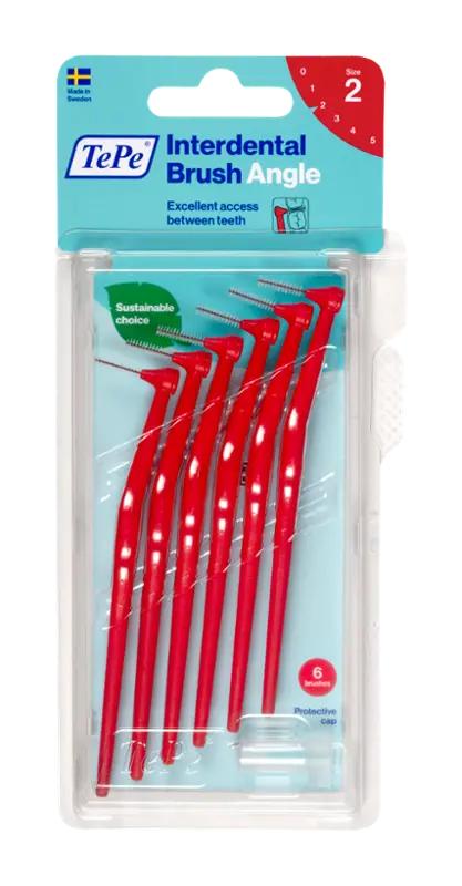 TePe Mezizubní kartáček Angle 2, 6 ks ROSSMANN