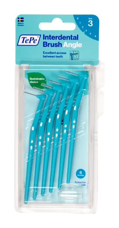 TePe Mezizubní kartáček Angle 3, 6 ks ROSSMANN