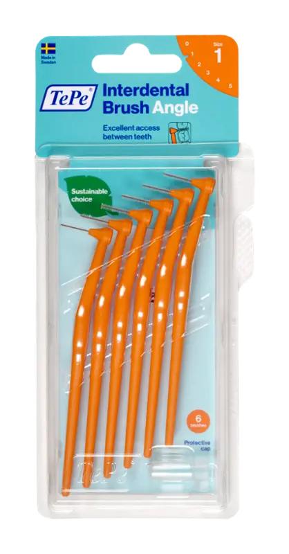TePe Mezizubní kartáček Angle 0,45 mm, 6 ks ROSSMANN